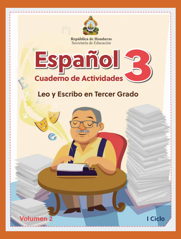 Cuaderno de Actividades de Español Tercer 3 Grado Honduras Volumen 2