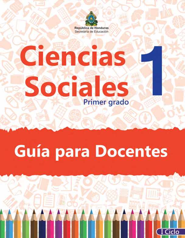 Guia del Docente Maestro Ciencias Sociales 1 Grado Honduras