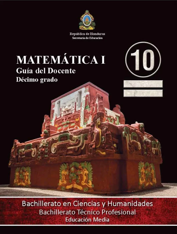 Guia del Docente Matematicas 10 Grado Honduras