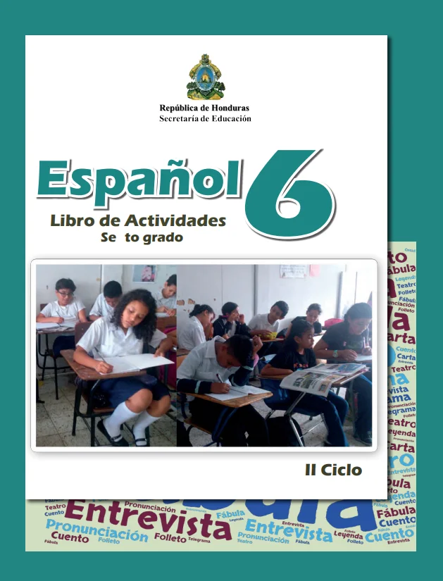 Libro de Actividades de Español 6 Grado Honduras