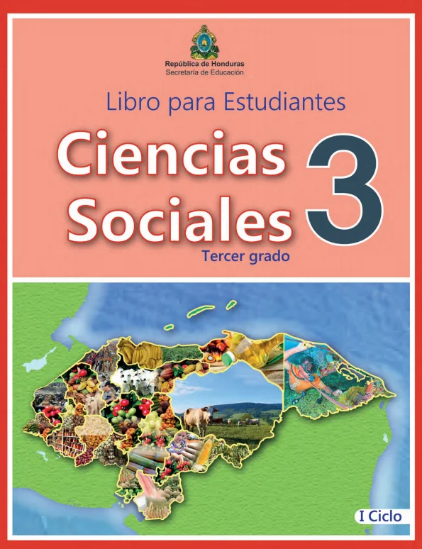 Libro de Ciencias Sociales 3 Grado Honduras