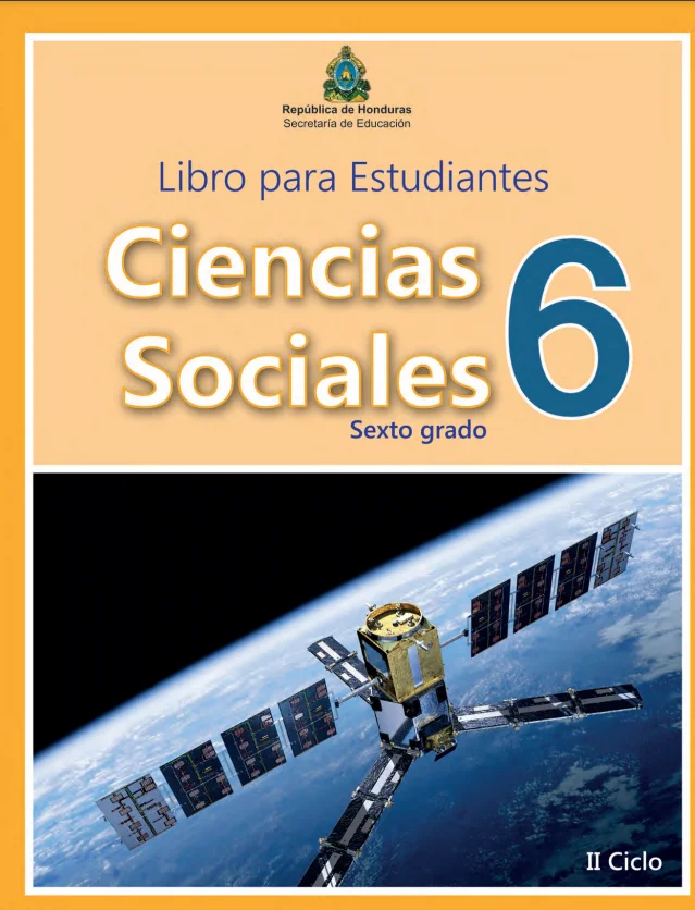 Libro de Ciencias Sociales 6 Grado Honduras