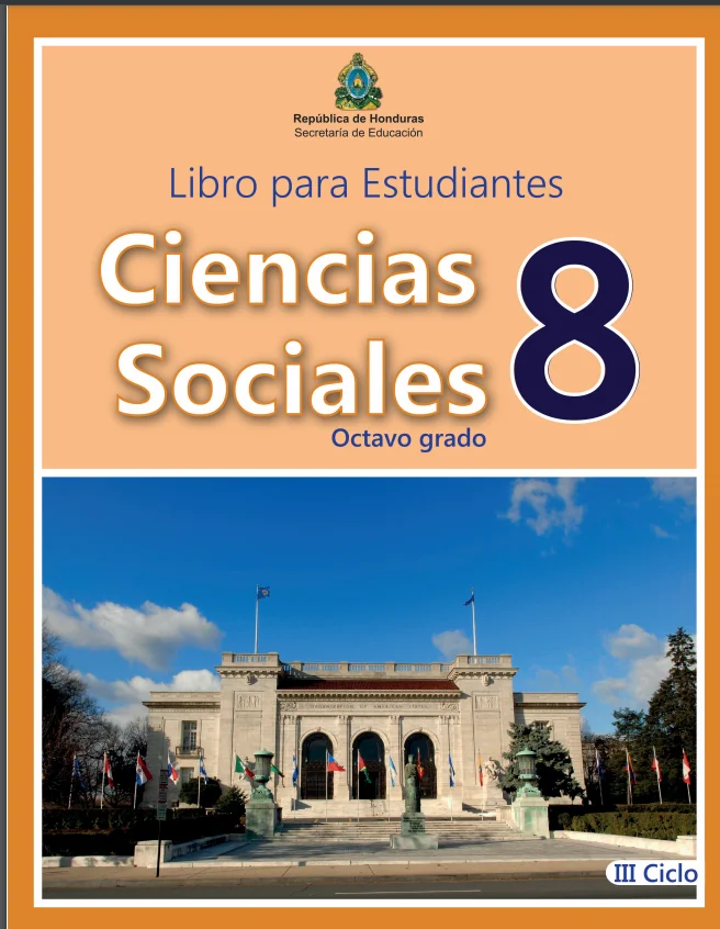Libro de Ciencias Sociales 8 Grado Honduras
