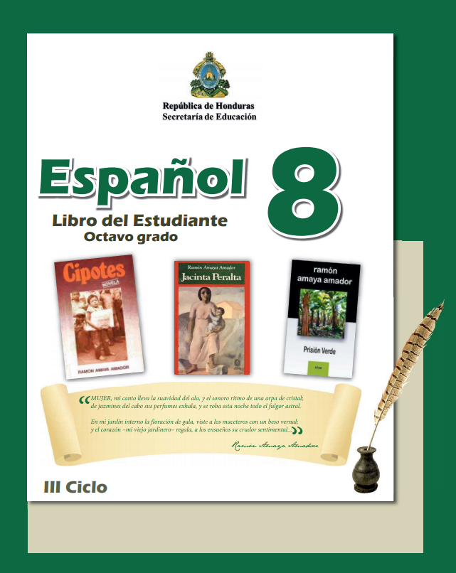 Libro de Español 8 Grado Honduras
