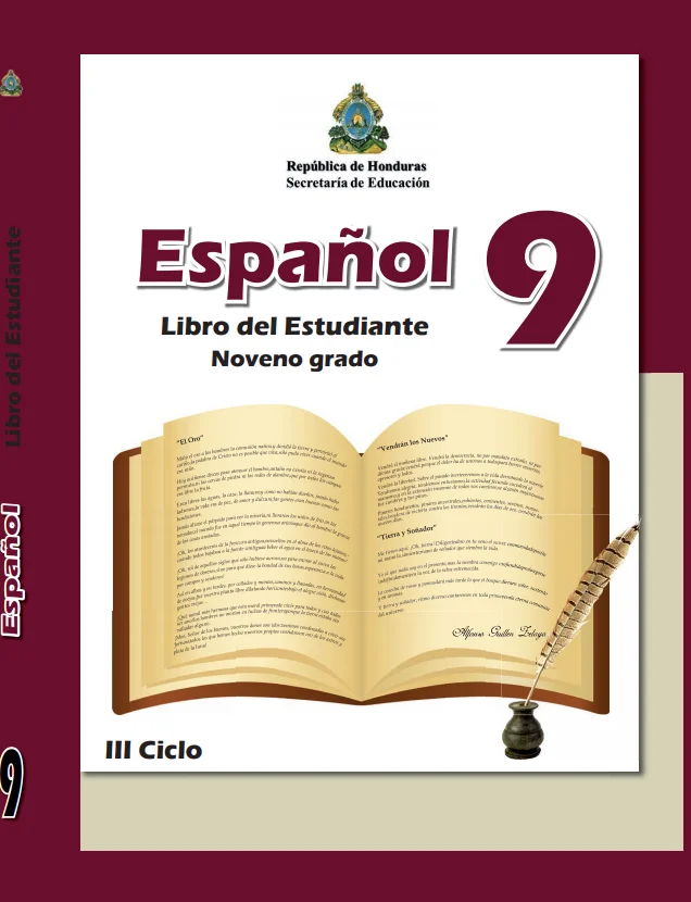 Libro de Español 9 Grado Honduras